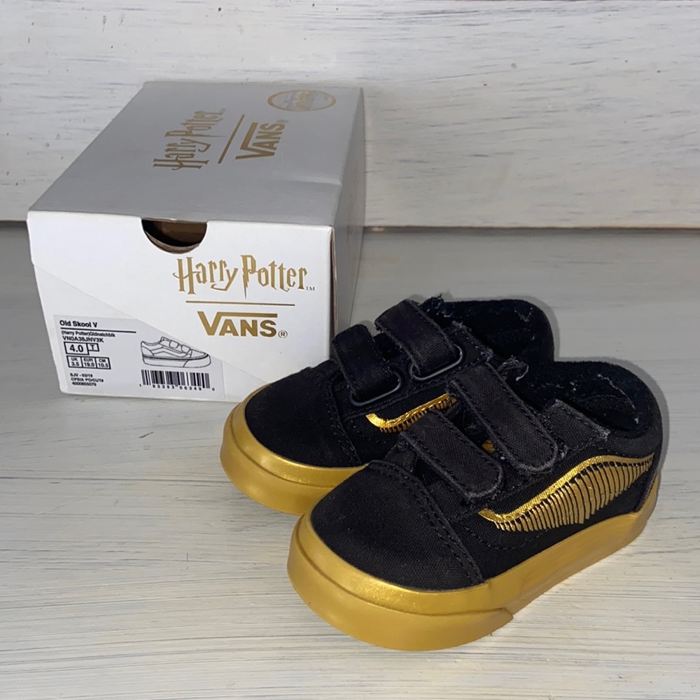 Toddler Old Skool Harry Potter Vans Size 4